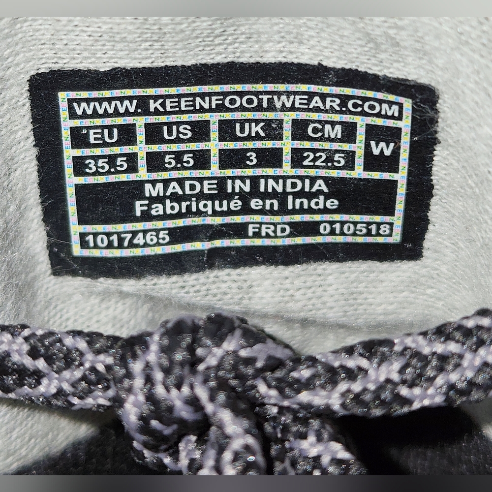 KEEN KACI size 5.5 Black HighTop Lace-up Winter Waterproof Insulated Boots - Picture 4 of 12